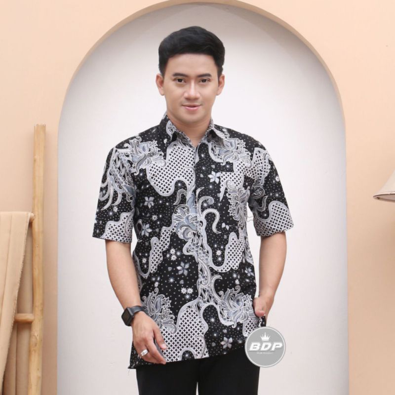 BAJU BATIK NEW DESIGN/ KEMEJA BATIK | Shopee Malaysia