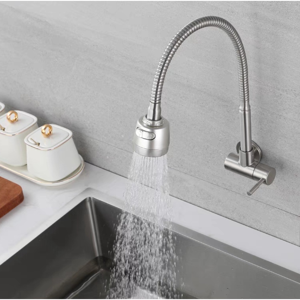 Kitchen sink faucet stainless steel SUS304 Keran sinki dapur keluli