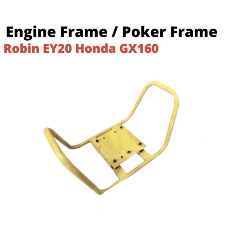 (Ready Stock)Gx160 Gasoline Engine Poker Engine Frame Kaki Engine Pum Air Honda Gx160