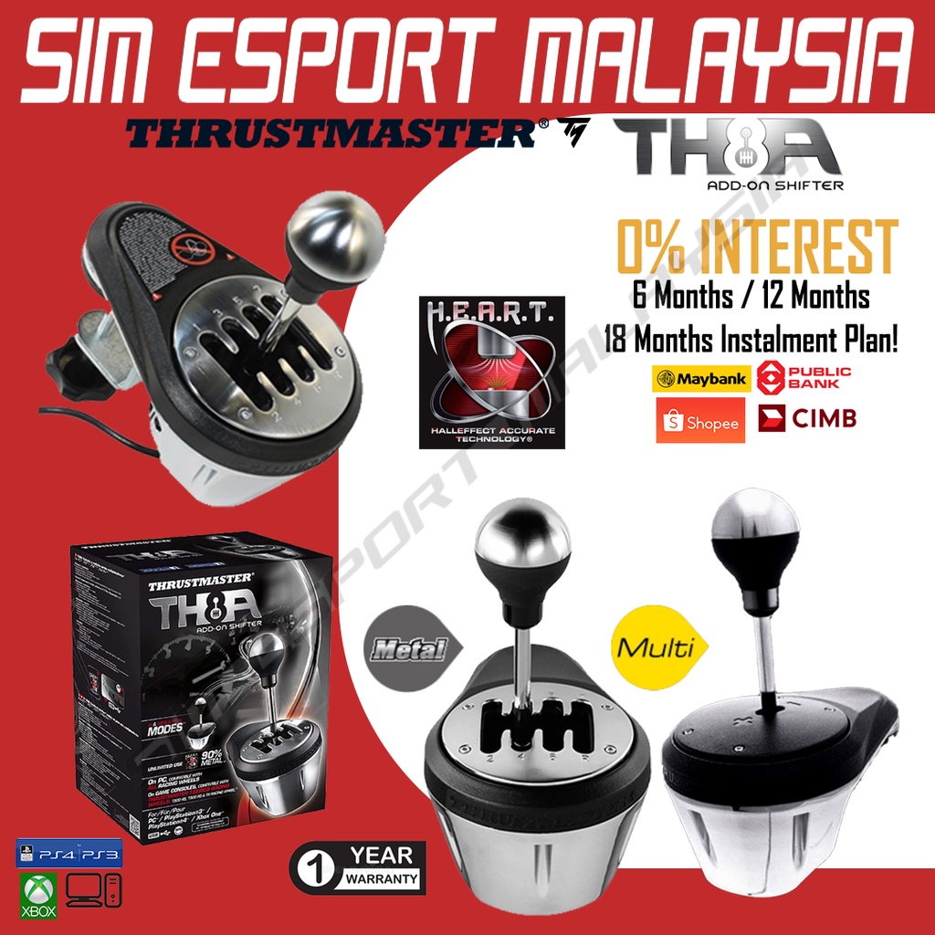 Thrustmaster TH8A Add-On Shifter (PS5/PS4/PS3/PC/XBOX) | Shopee Malaysia