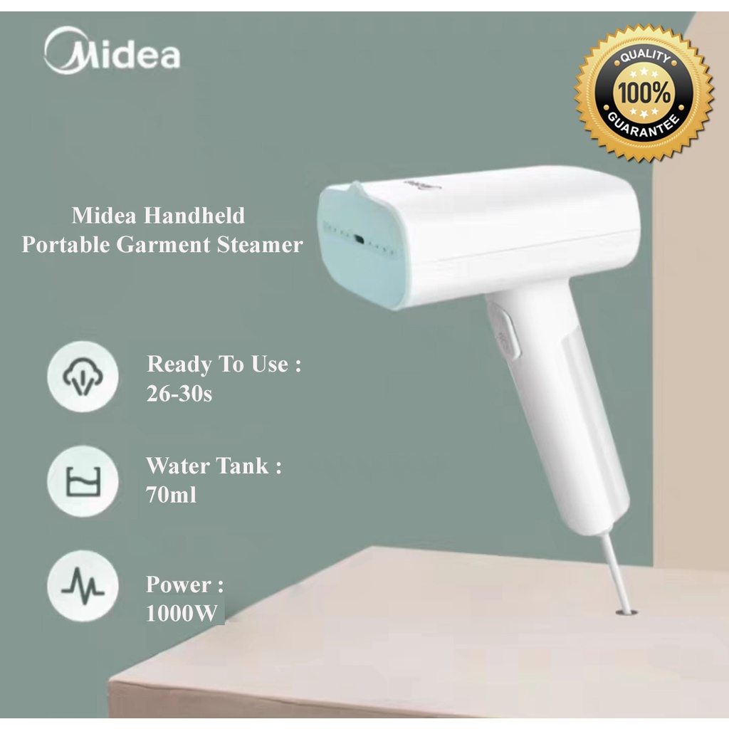 (Original Midea) Handheld Steam Iron Portable Steamer Potable Iron