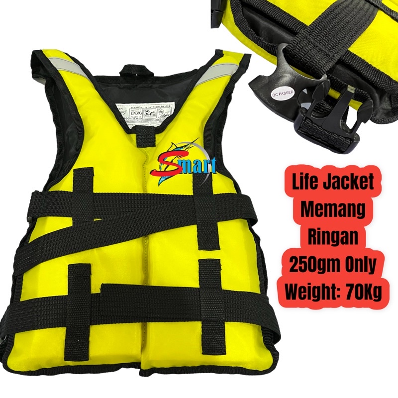 Smart Canoeing / Kayaking Life Jacket Max Berat 70kg Shopee Malaysia