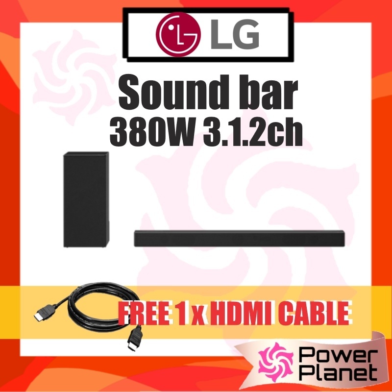 Free Hdmi Cable Lg Sn Y Channel High Res Audio Sound Bar With Dolby Atmos And Bluetooth