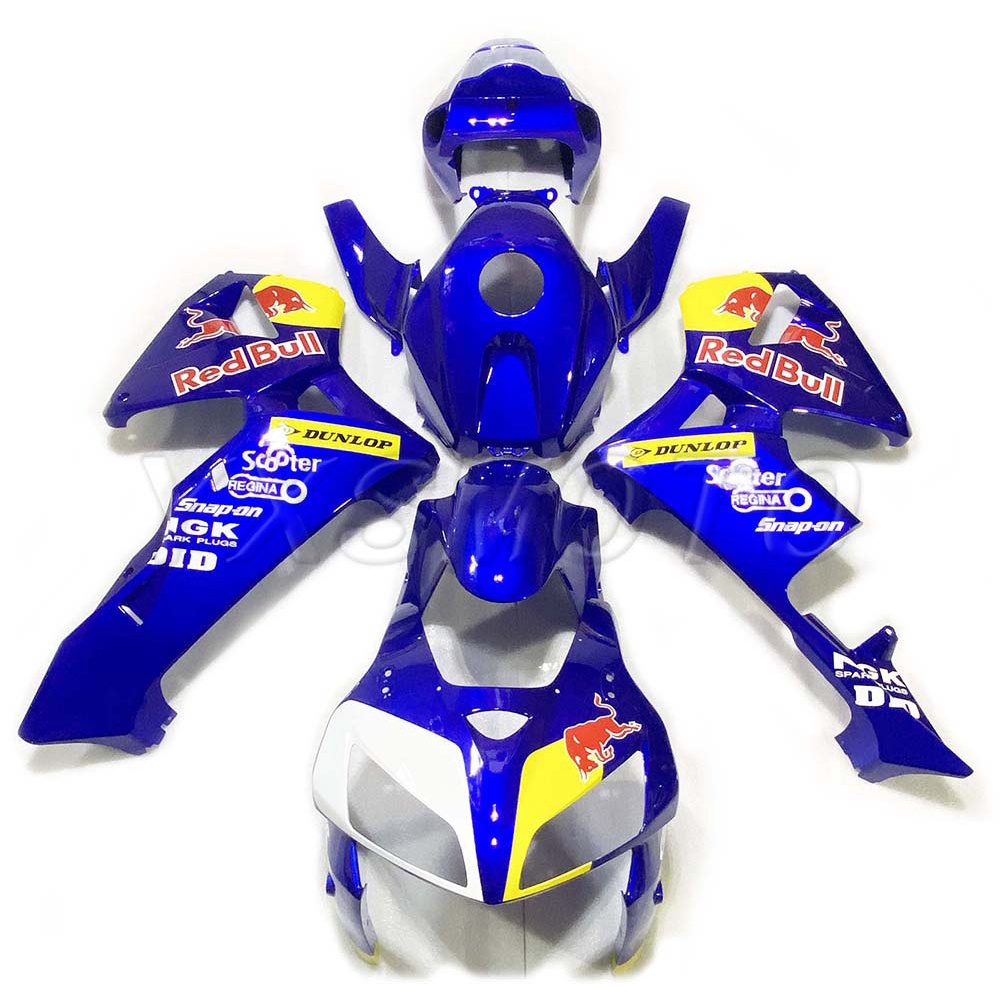 brand new ABS fairings CBR600 F5 2005 2006 blue white bodywork fairing