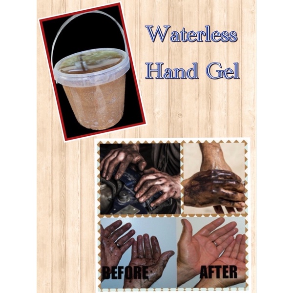 3kg Heavy Duty Waterless Hand Gel Hand Cleaner Mechanic Foreman