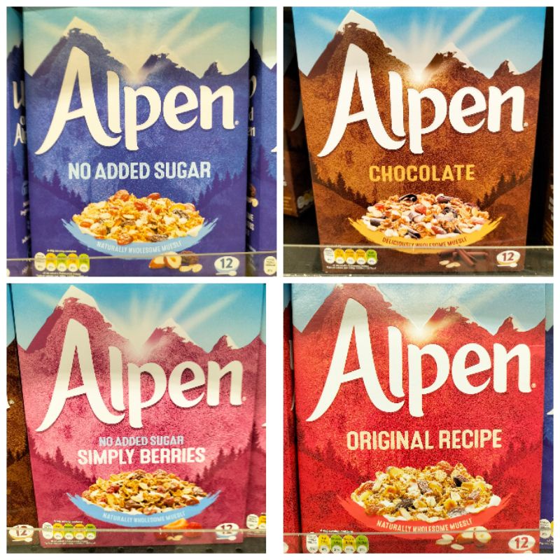 Alpen Wholesale Muesli 550g (Assorted Flavours) Shopee Malaysia