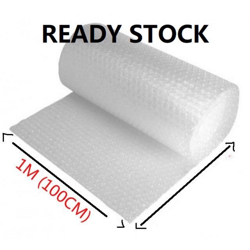 Bubble Wrap Air Bubble Buble Wrap Air Tube Bubble 50cm x1m / 1m x 1m