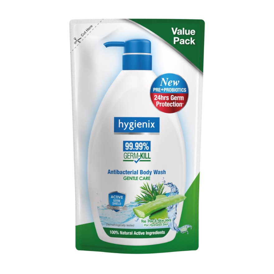 HYGIENIX Antibacterial Body Wash Gentle Care Refill 825g | Shopee Malaysia