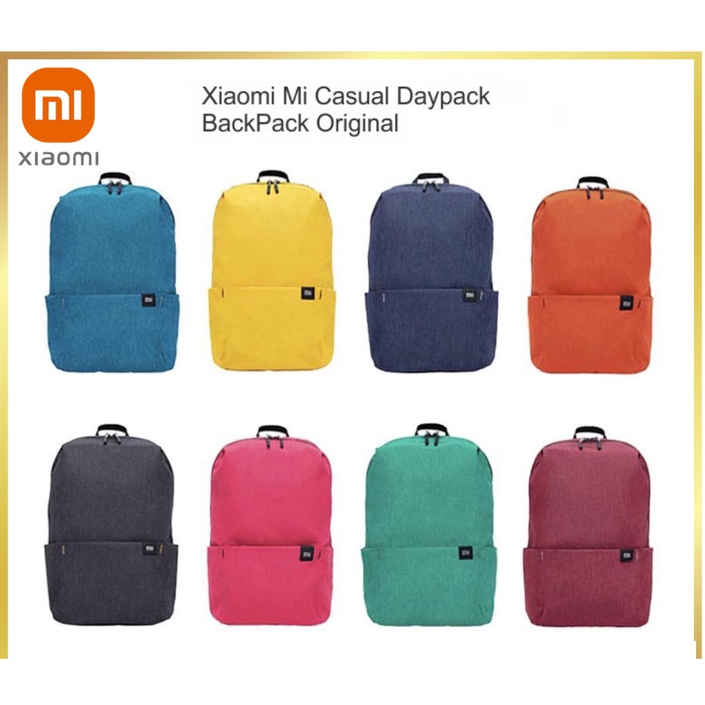 Xiaomi Mi Casual Daypack Original Xiaomi Malaysia Shopee Malaysia
