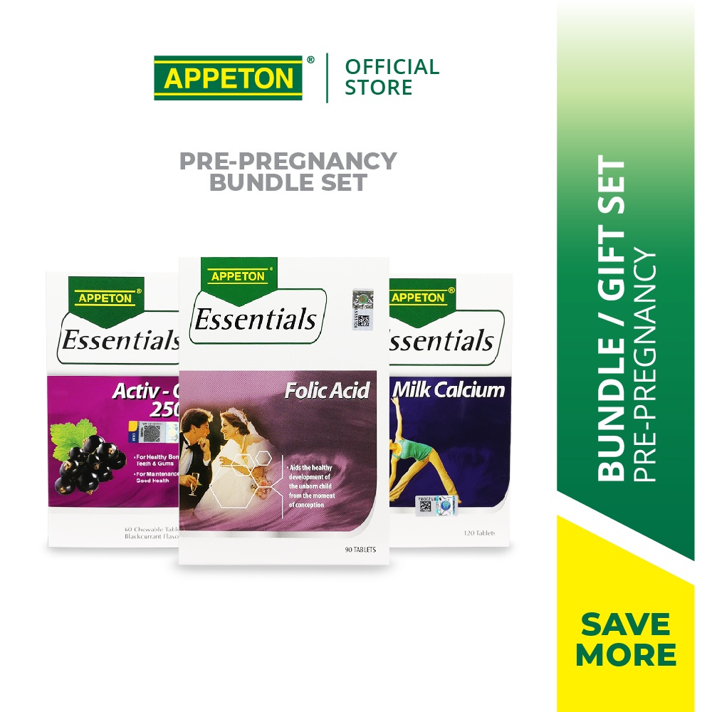APPETON PrePregnancy ( Bundle / Gift Set ) for PrePregnancy Dietary