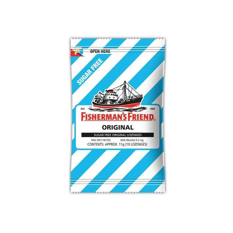 Fisherman's Friend Original Flavour Sugar Free Lozenges 11G Shopee