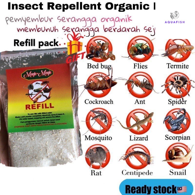 Magic magic Anti serangga/insect repellent/Ubat semut/Refill Pack