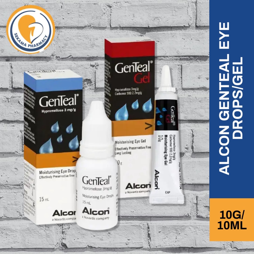 Alcon Genteal Eye Lubricant Gel Drops Shopee Malaysia