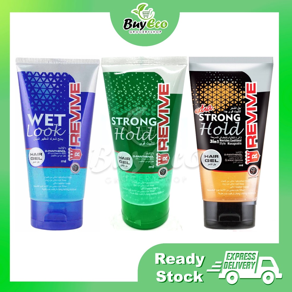 Revive Hair Gel 60ml/150ml (Strong Hold / Wet Look / Extra Strong Hold