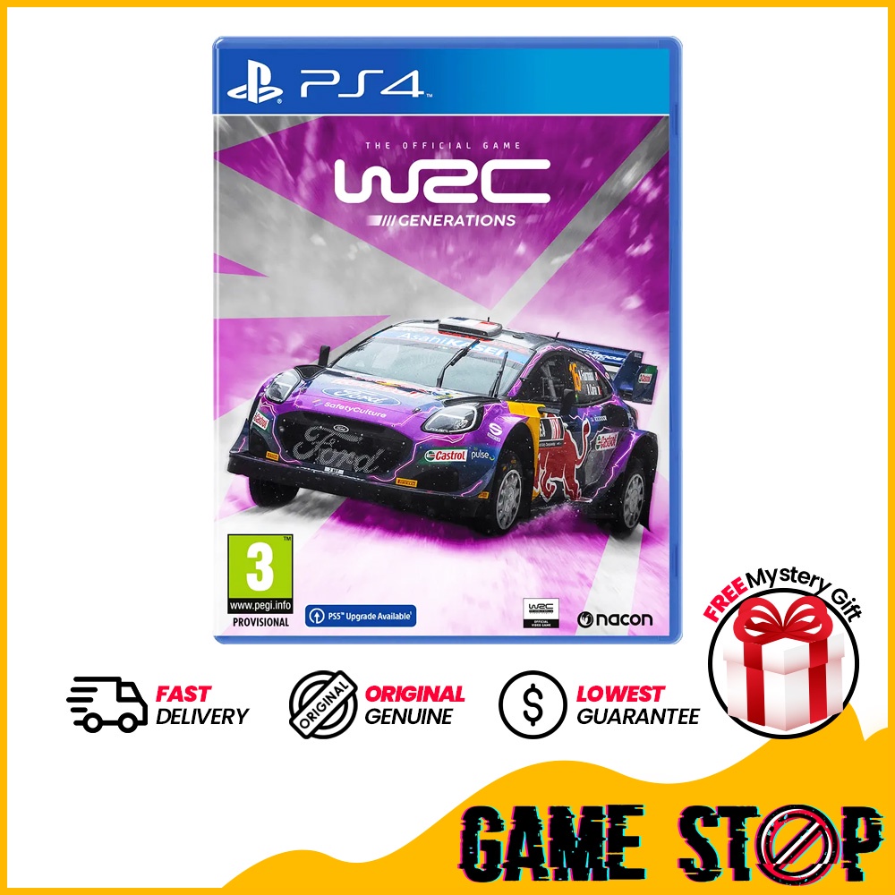 PS4 WRC Generations Chinese/English Version (中英文版)