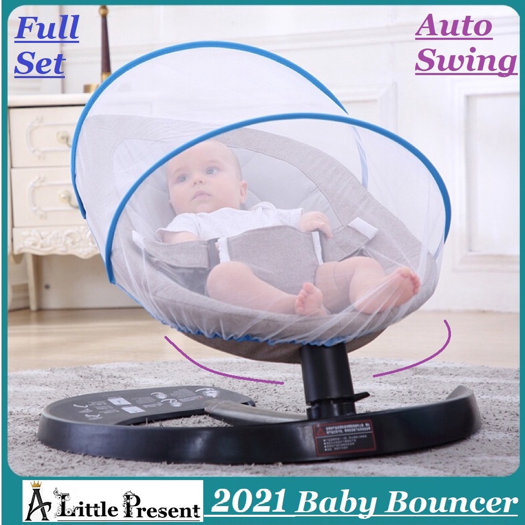 FULL SET Japanese Baby Bouncer, Auto Swing Baby Cradle, not realeos