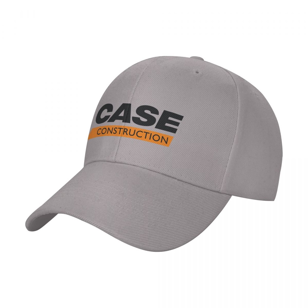 New Available Case Construction Equipment Baseball Cap Men Women Fashion Polyester Adjustable Solid Color Curved Brim Ha