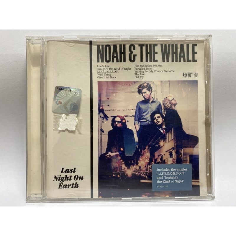 Noah & The Whale - Last Night On Earth CD (used) | Shopee Malaysia