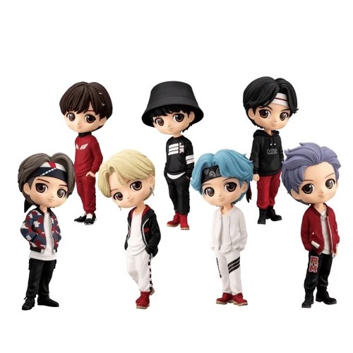 BANPRESTO SET BTS [JUNG KOOK+V+JIMIN+J-HOPE+SUGA+JIN+RM] MIC DROP ...