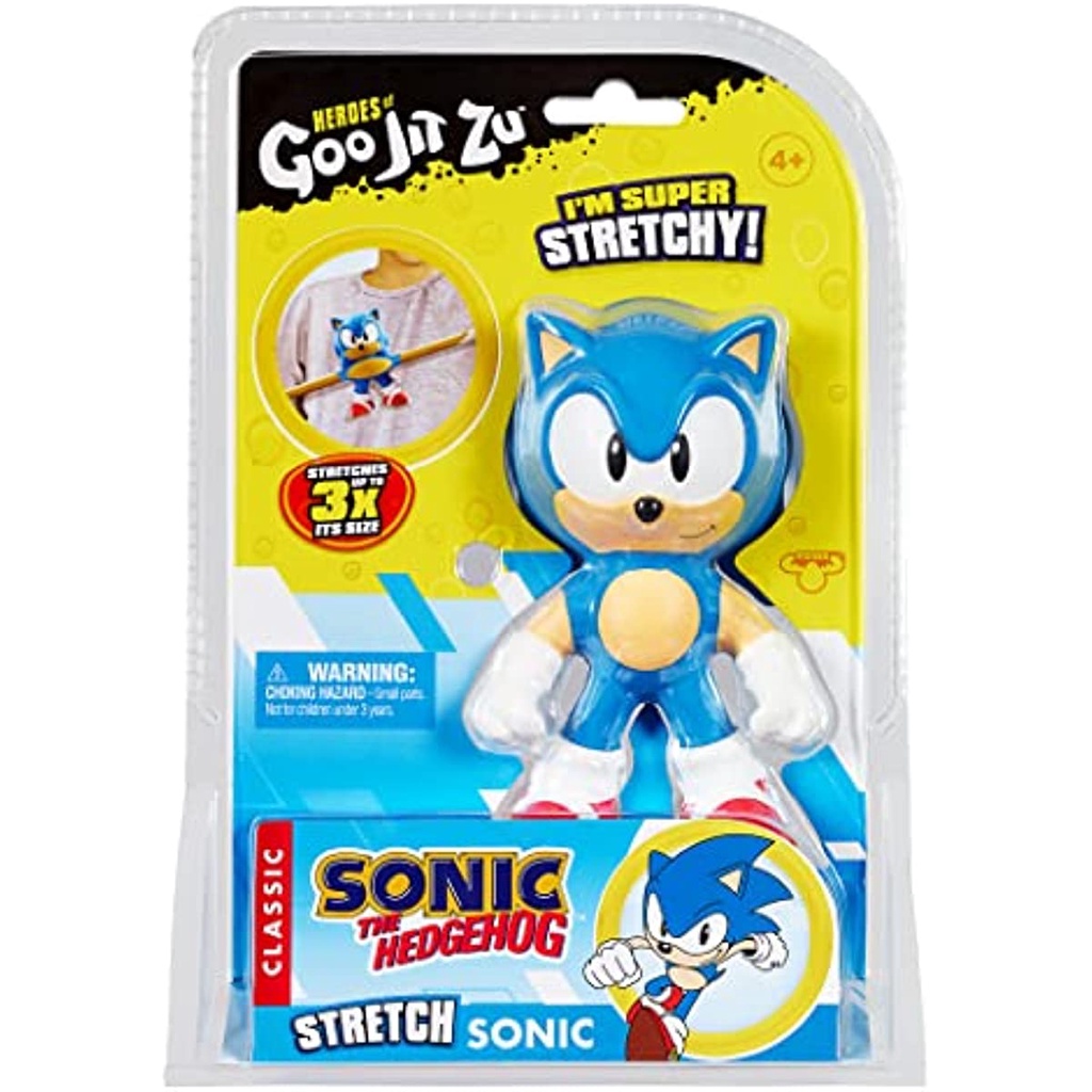 Heroes of Goo Jit Zu Sonic S1 Hero PK toy movie merchandise bumblebee minions stretch Armstrong slime