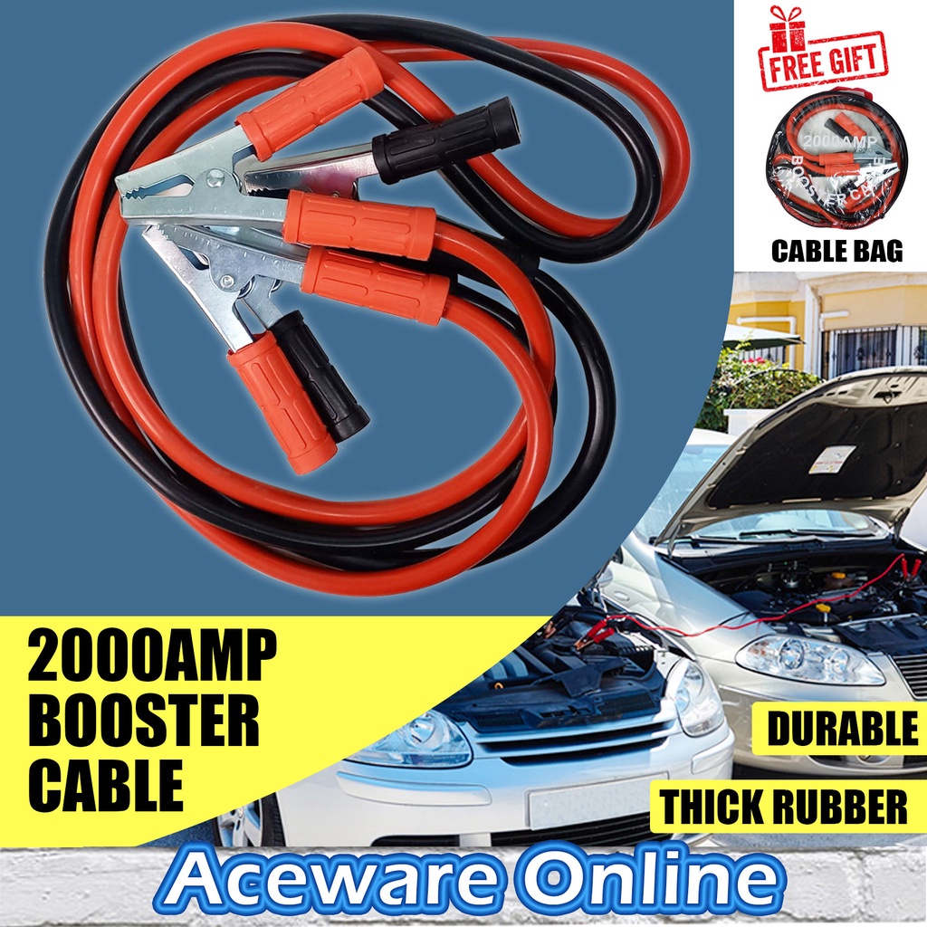 2000 Amp Booster Cable Car Jumper Cable Heavy Duty Jump Start Cable