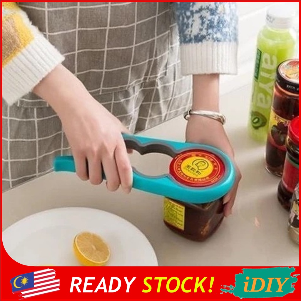 4in1 Jar Opener Non-slip Twist Jam Bottle Opener / Pembuka Penutup Botol