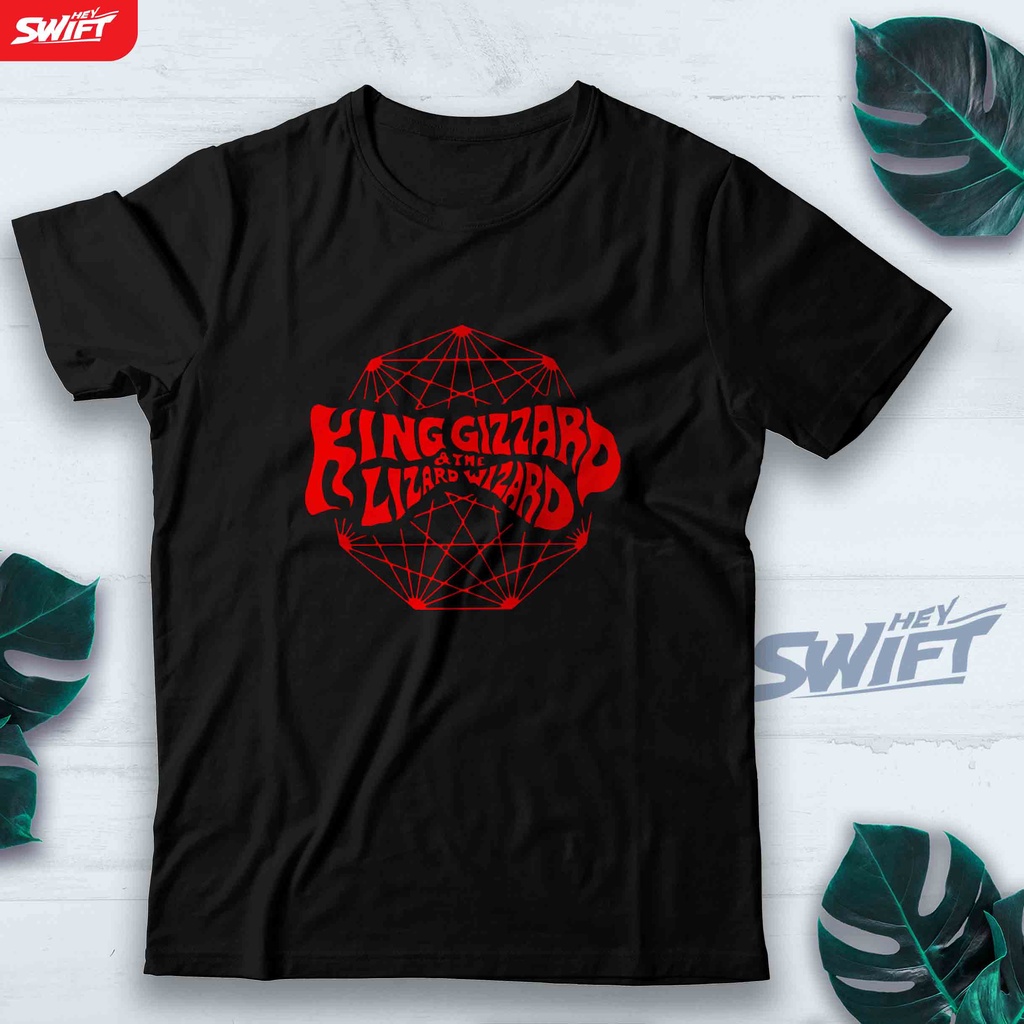 T-shirt gizzard king merch lizard music the wizard TSHIRT BAJU DISTRO