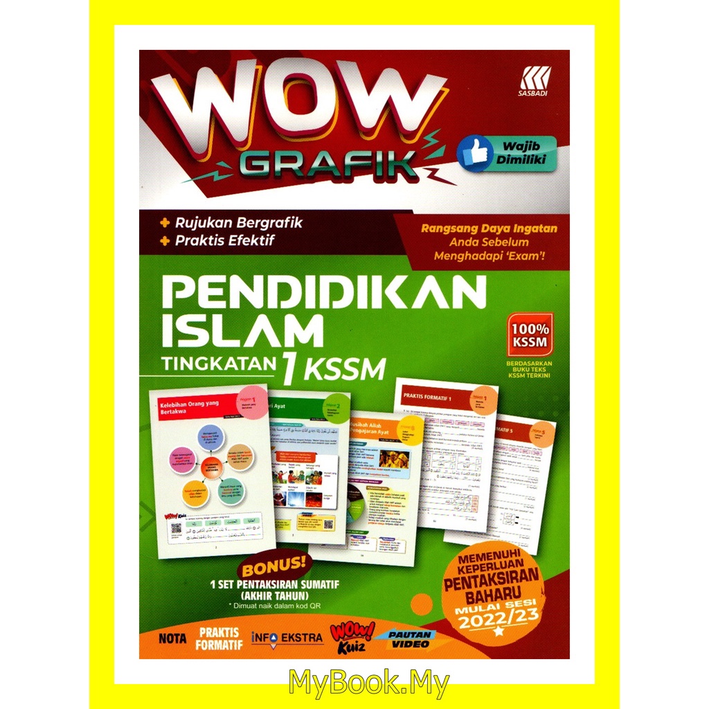 MyB Buku Rujukan/Nota : Wow Grafik PT3 Tingkatan 1 - Pendidikan Islam ...