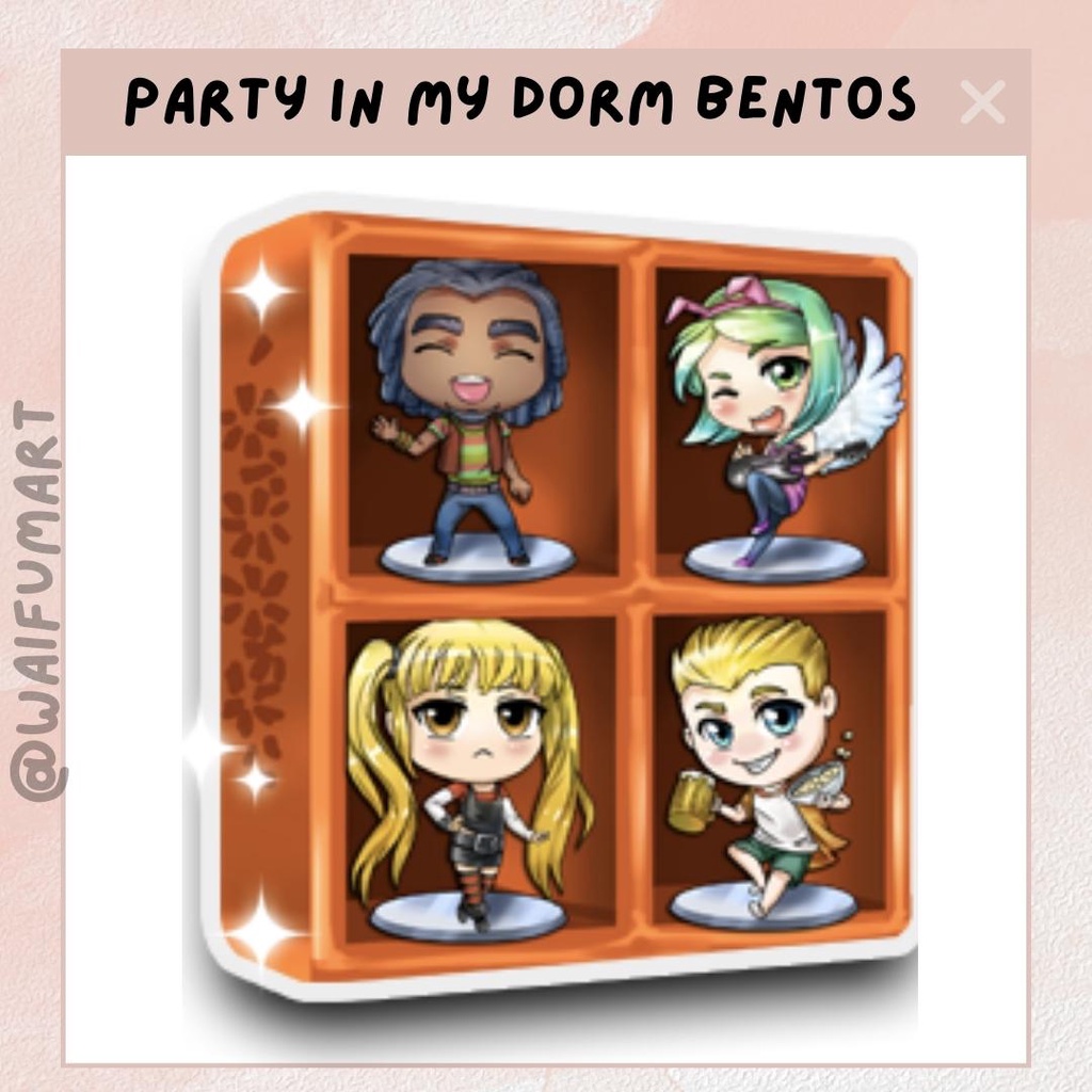 Party In My Dorm Bento PIMD Shopee Malaysia