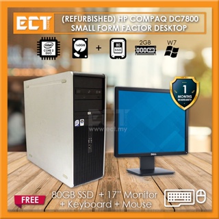 Bonus Distinguish Struggle HP Compaq dc7800 (SFF) Desktop - Prices and Promotions - Oct 2022 | Shopee  Malaysia