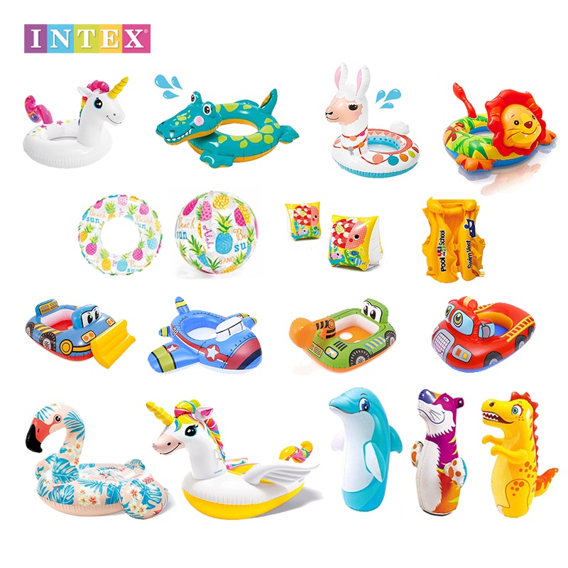 INTEX Baby Float Children Kids Float Swimming Ring Seat Float Boat
