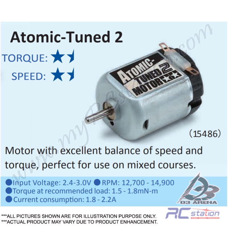 Tamiya #15486 - GP.486 Atomic Tune 2 Motor [15486] | Shopee Malaysia