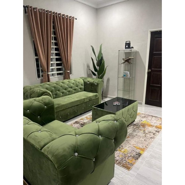 SOFA CHESTERFIELD 3 + 2 + 1 Free Coffee Table