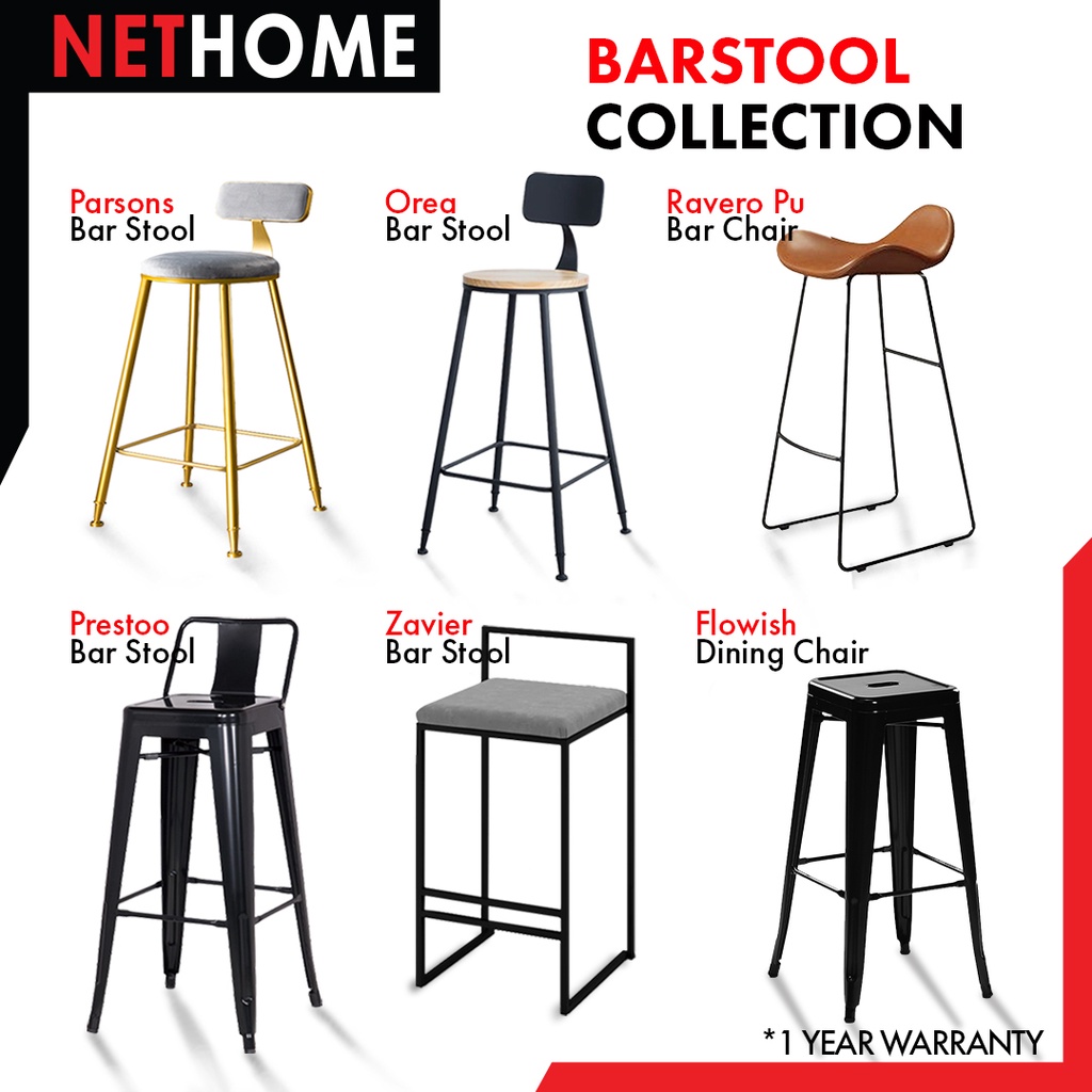 Stool Chair / Kerusi Bar Stool / Bar Stool with