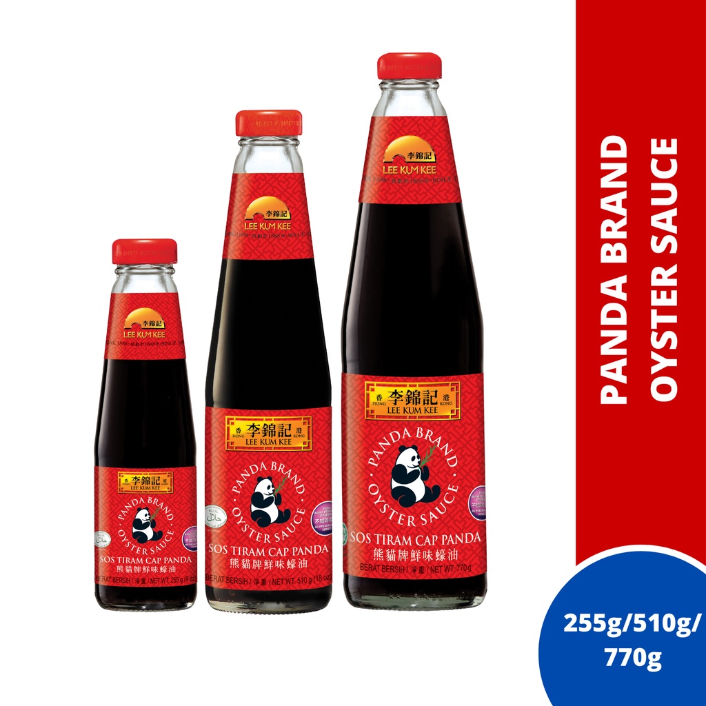Lee Kum Kee Panda Brand Oyster Sauce (255g/510g/770g/907g/770g+255g