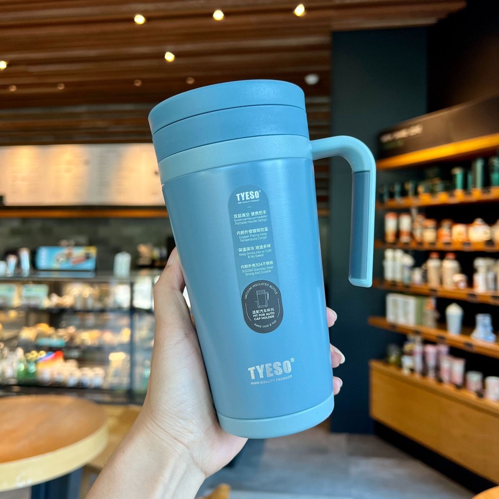 Thermos Bottle Tea Separation Thermos High Color Value Stainless Steel Mug Portable Office Cup