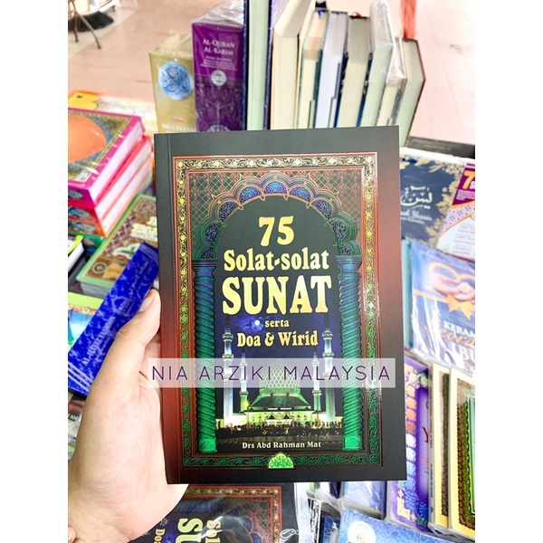 Buku 75 Solat Solat Sunat Serta Doa Dan Wirid Shopee Malaysia 