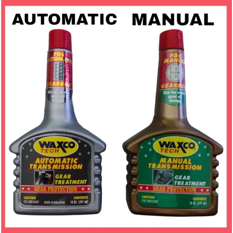 WAXCO AUTOMATIC TRANSMISSION TREATMENT/ MANUAL TRANSMISSION TREATMENT