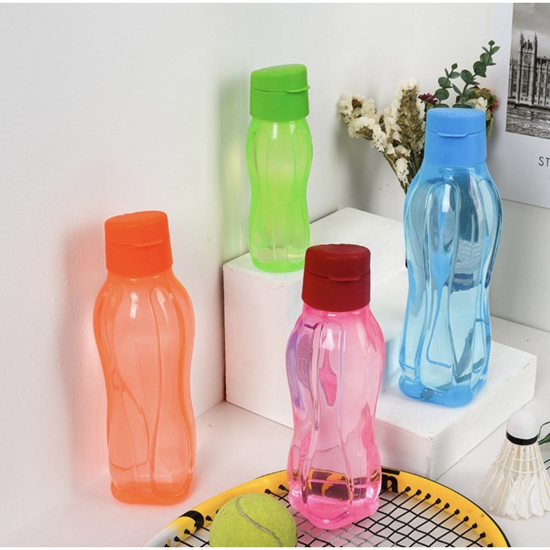 Eco-Friendly Water Bottle 500/800/1100ml Easy Open Lid Water-Sealed Leak-Proof Handy Bottle