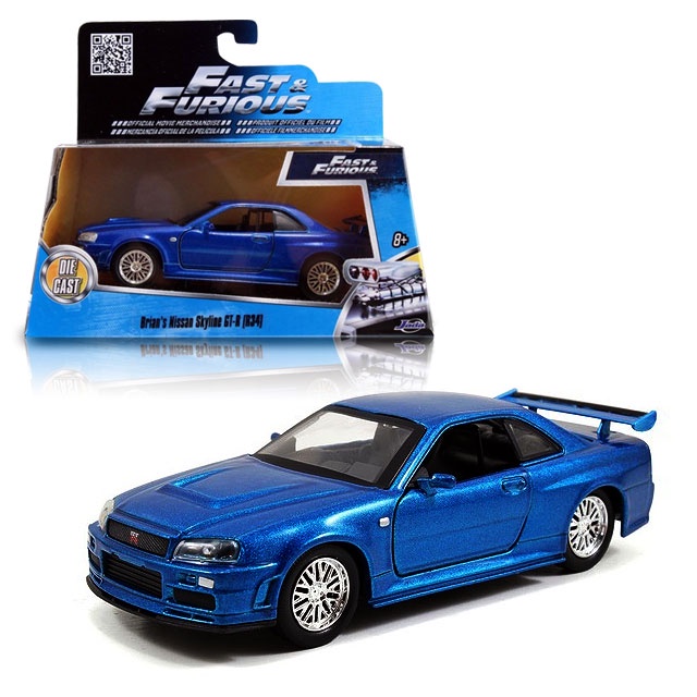 FAST & FURIOUS (2009) Series 1:32 Diecast Collection Car #Brian #Dom