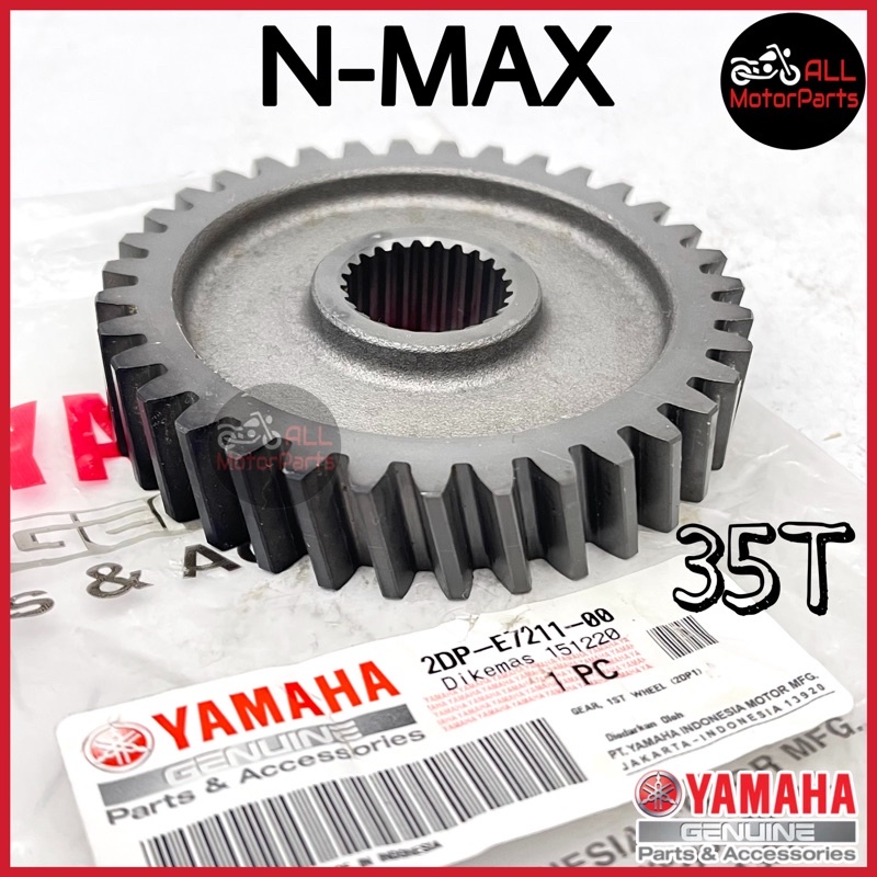 NMAX 150 N MAX GEAR 1ST WHEEL 35T AXLE GEAR BOX GEARBOX 2DPE721100
