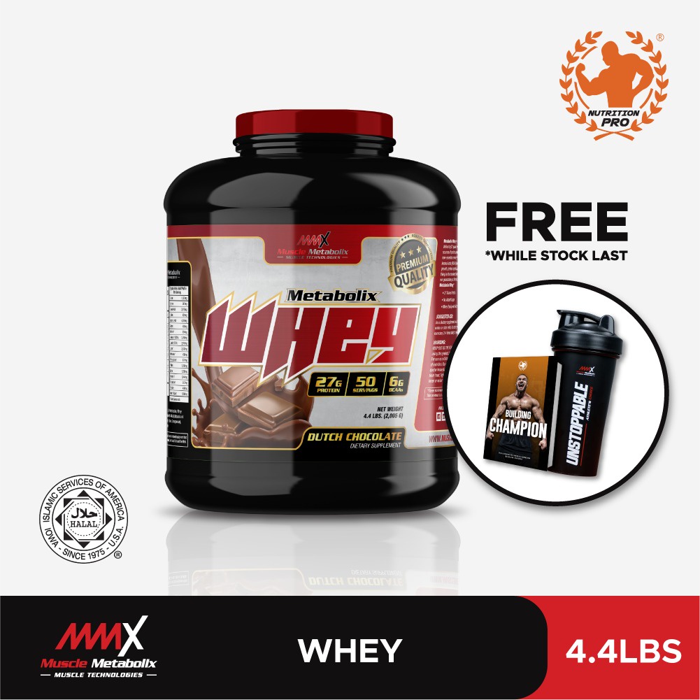 MMX METABOLIX WHEY PROTEIN 5lbs, 27G Protein, Supplement, Cutting, Lean Gain, Muscle, Otot, , Build Muscle