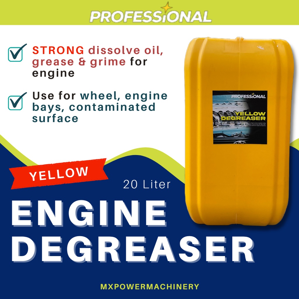 PROFESSIONAL Engine Degreaser / Super Degreaser / Yellow Degreaser (20L