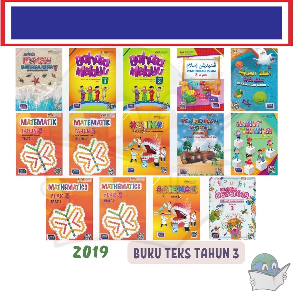 2019 SK Buku Teks Tahun 3 [Textbook] | Shopee Malaysia