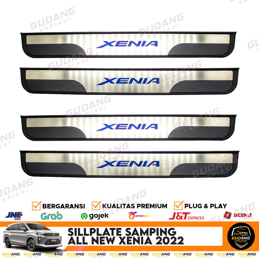 Xenia 2022 Blue Side sill plate Sillplate Shopee Malaysia