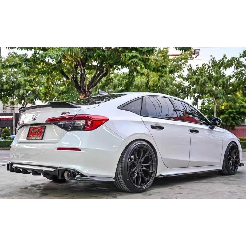 Honda Civic FE Rear Lips Lip,Rear diffuser AZC Original Thailand ...