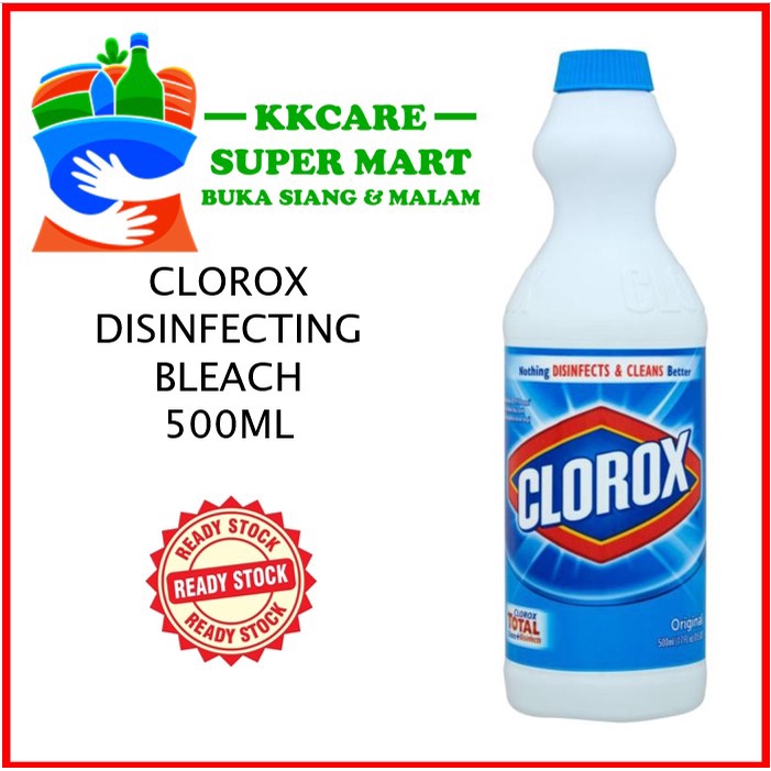 CLOROX Disinfecting Bleach Original 500ml Shopee Malaysia