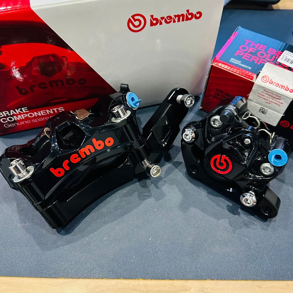 XMAX R25 Original Brembo Stylema 4Pot Caliper Front Rear P34 2Pot