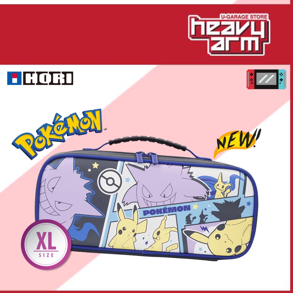 Switch Hori Cargo Pouch Compact Pikachu Gengar & Mimikyu Limited ...