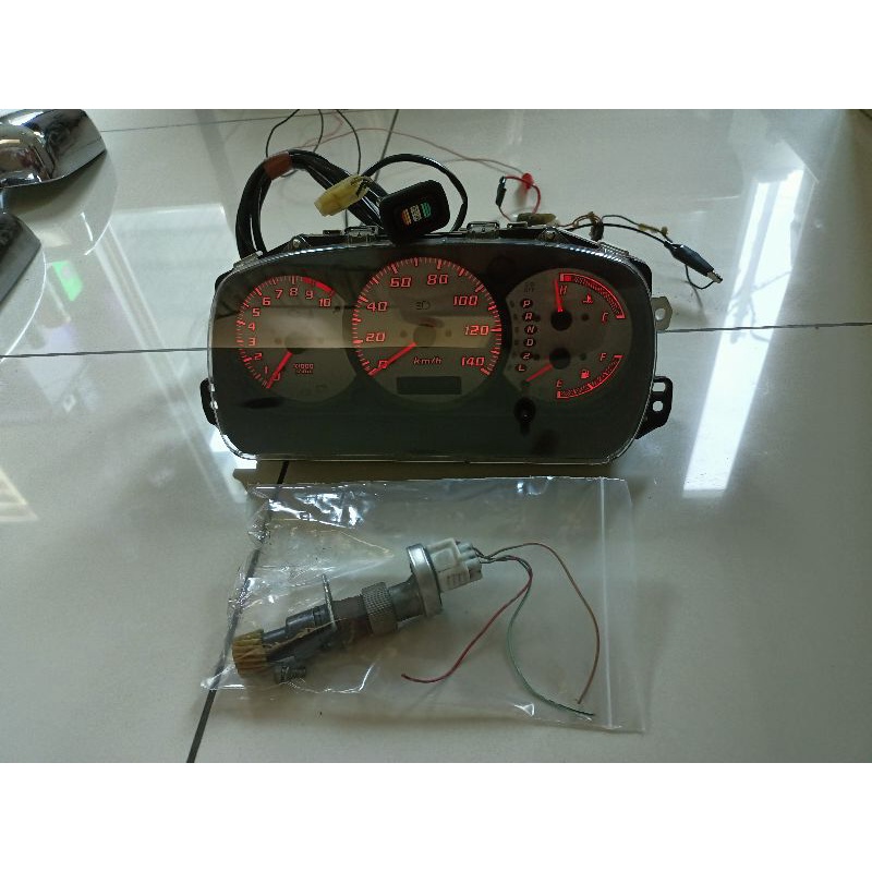 meter digital 7 colour sesuai kenari kelisa kancil L5 kembara